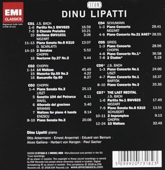 Icon: Dinu Lipatti: Amazon.co.uk: CDs & Vinyl